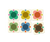 Orla Kiely Atomic Flower S/6 Coasters
