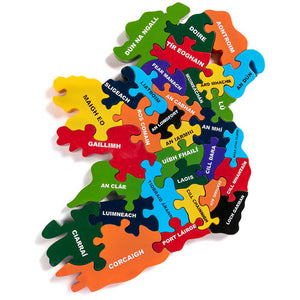 Alphabet Jigsaw Ireland(As Gaeilge)
