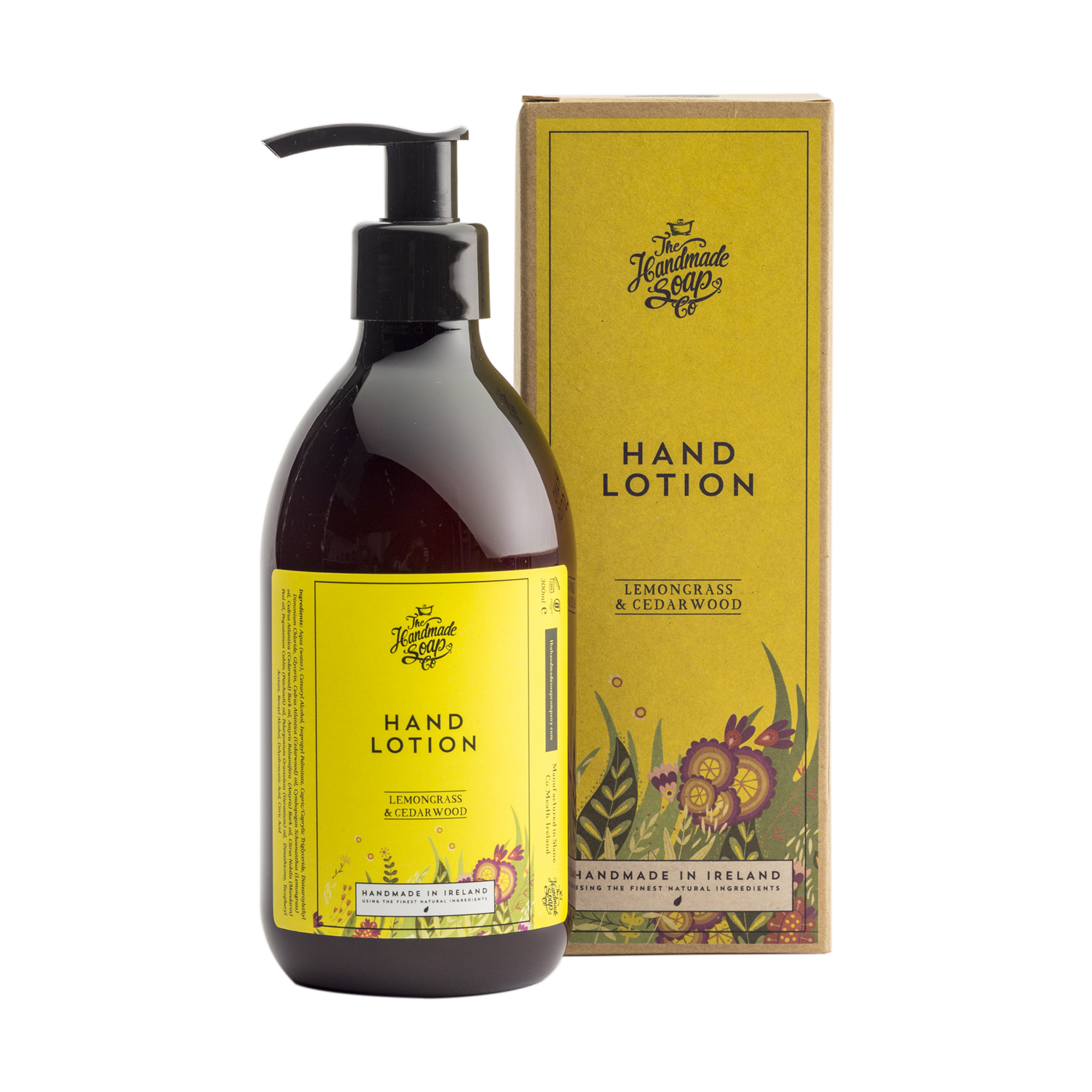 The Handmade Soap Company Lemongrass and Cedarwood Hand Lotion 300ml