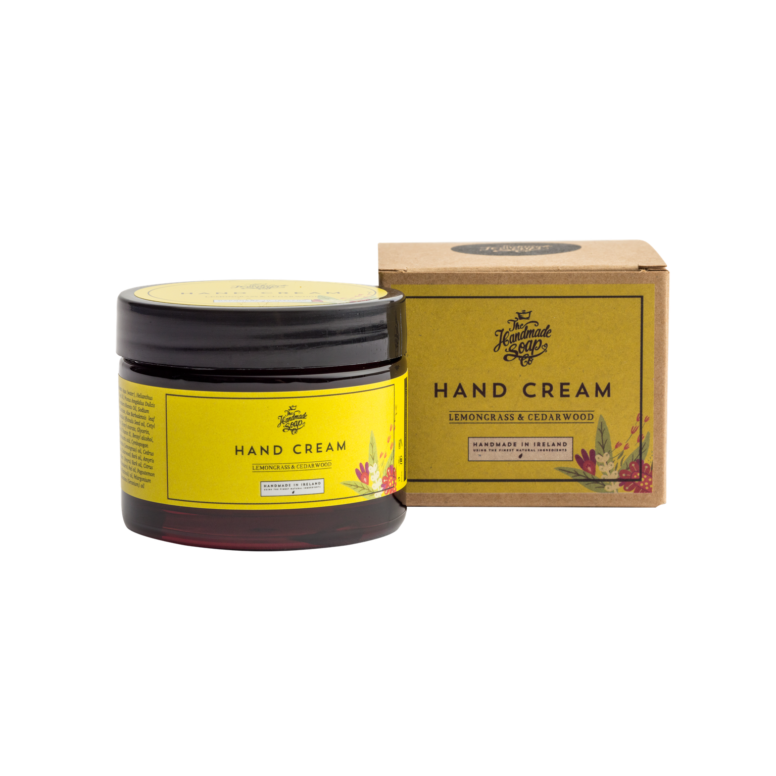 The Handmade Soap Company Lemongrass and Cedarwood Hand Cream (50g)