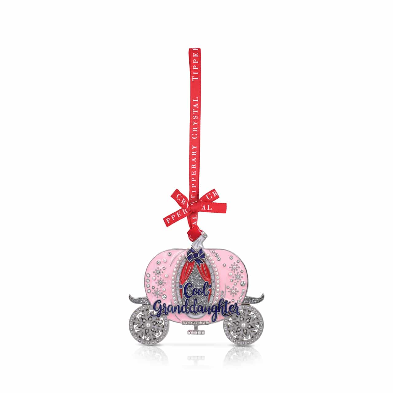 Tipperary Crystal Loved Ones Christmas Decoration Cool Granddaughter