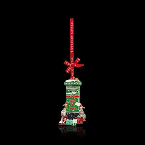 Tipperary Crystal Sparkle Post Box Christmas Decoration