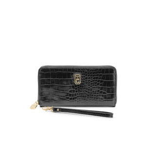 Tipperary Crystal Wallet-Peillon -Black
