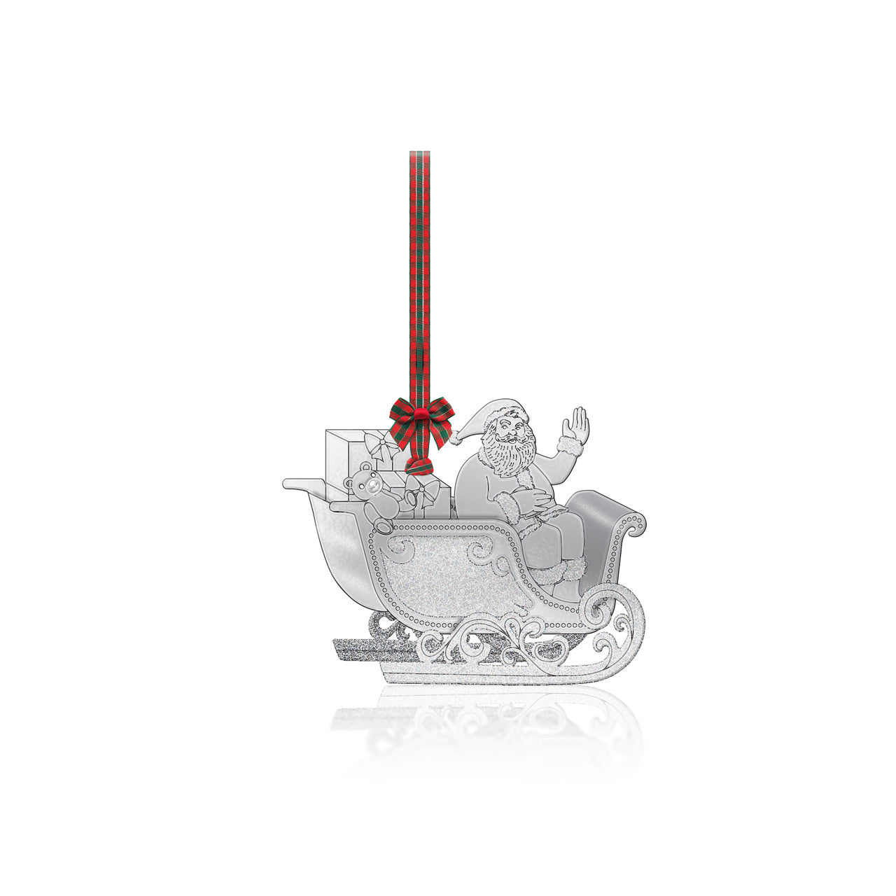 Tipperary Crystal  Heirloom Decoration - Santa Sleigh