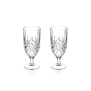 Tipperary Crystal Belvedere S/6 Footed Water Glass