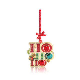 Tipperary Crystal Gem HO HO HO Christmas Decoration-New 2024