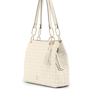 Tipperary Crystal Monogram Tote Ivory-New 2025