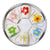 Tipperary Crystal Heart flowers Set of 6 Mugs