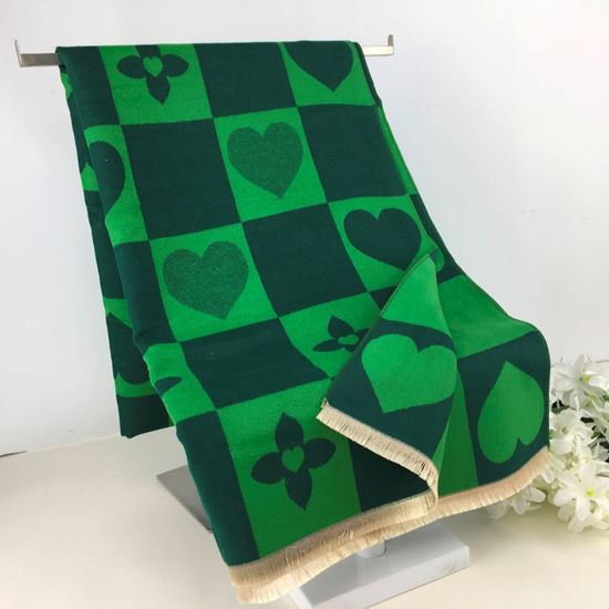 Reevo Accessories Star Design Scarf -Grass Green