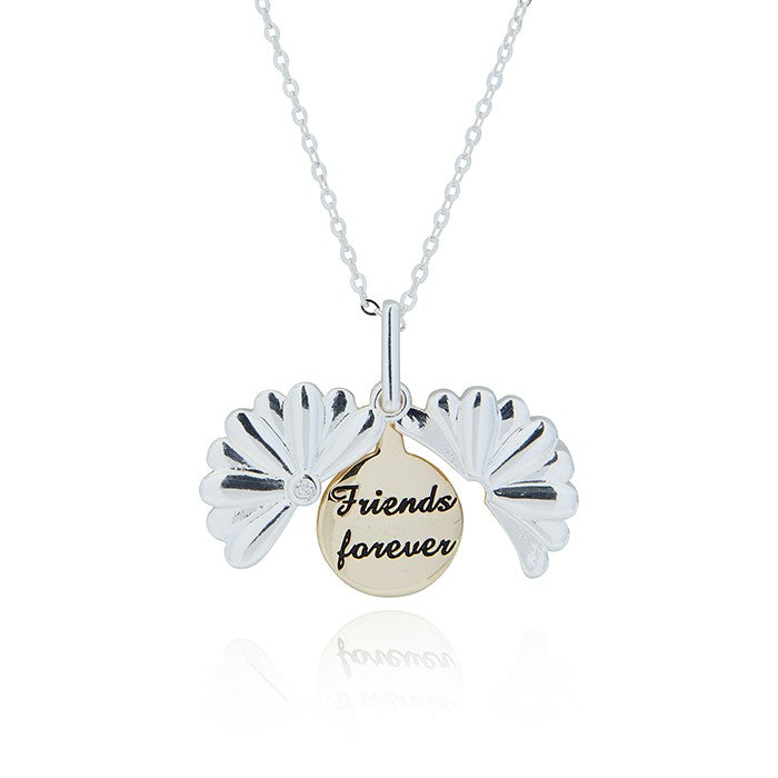 Equilibrium Jewellery Secret Sentiment Necklace-Friends Forever
