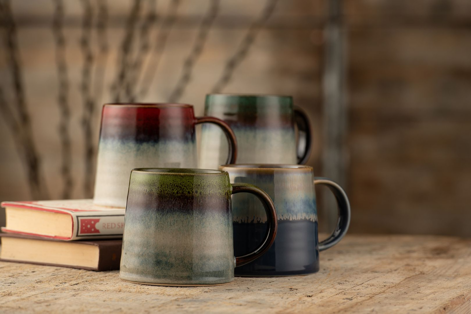 Belleek Living Aura Mugs S/4