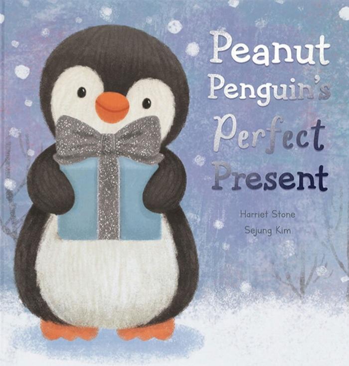 Jellycat Peanut Penguin Perfect Present Book