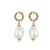 Newbridge Silverware Sappho Baroque  Pearl Earring