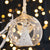 Galway Crystal Angel Hanging Bauble Ornament