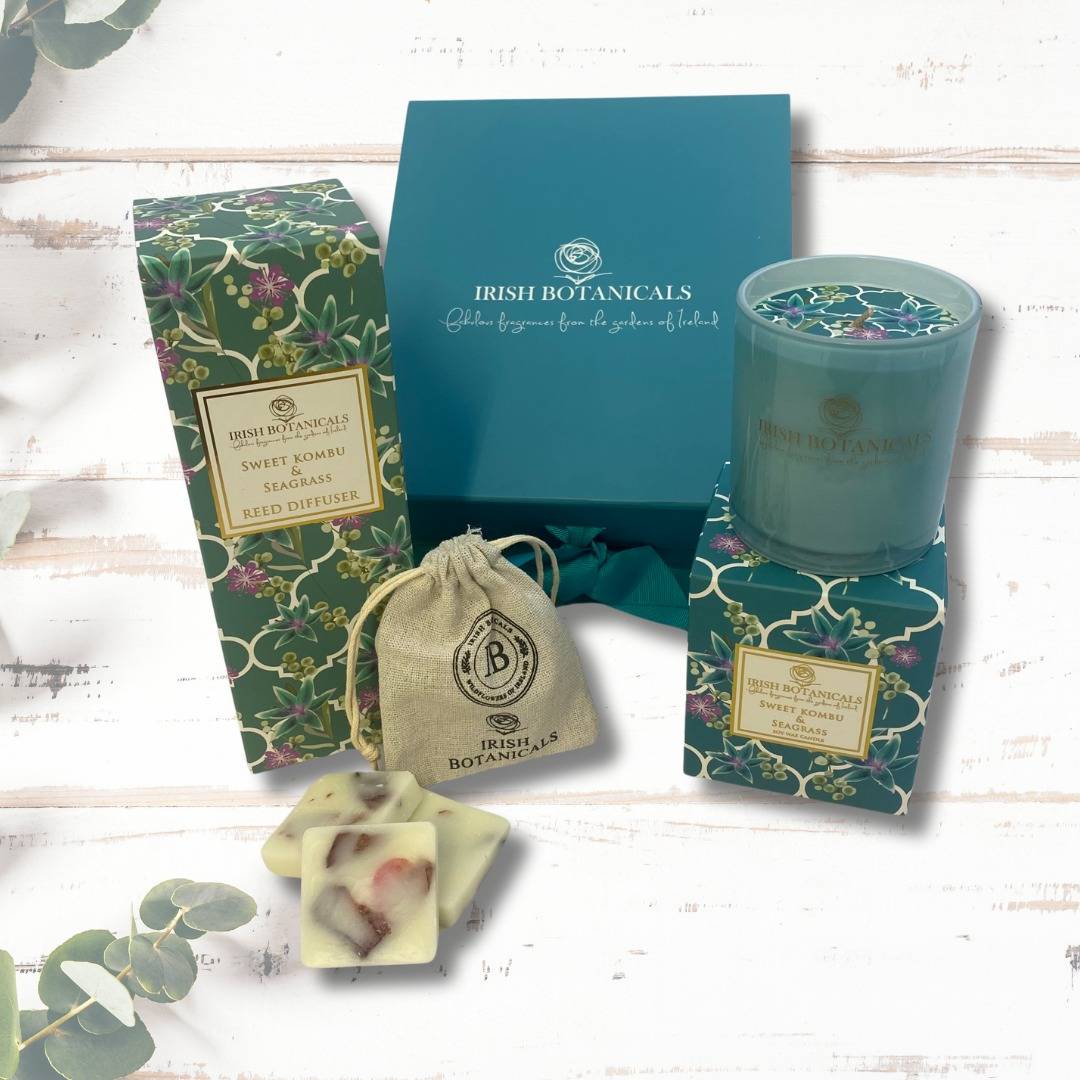 Irish Botanicals Gift Set Sweet Kombu and Seagrass