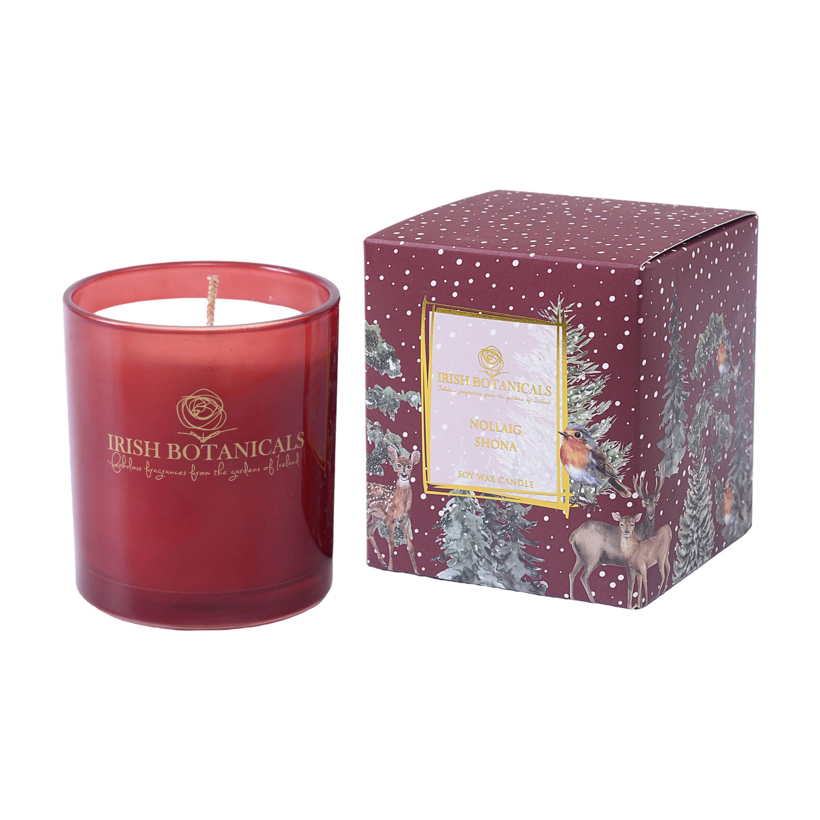 Irish Botanicals Nollaig Shona Candle