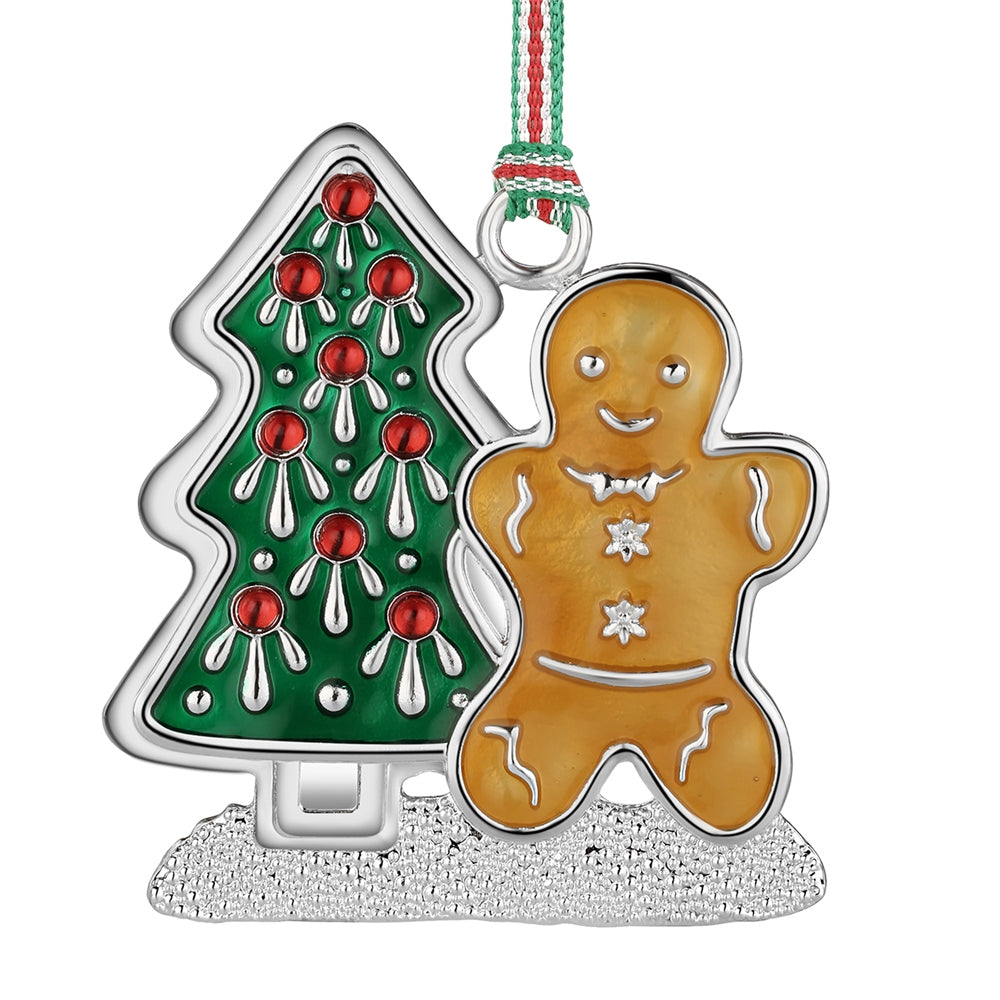 Newbridge Silverware Gingerbread Man  Christmas Tree Hanging Decoration-New 2024