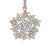 Newbridge Silverware Snowflake AB Crystal Christmas Tree Hanging Decoration-New 2024