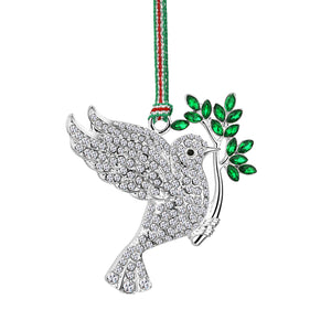 Newbridge Silverware Dove With Olive Branch Christmas Hanging Decoration-New 2025