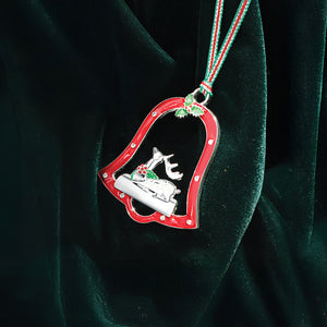 Newbridge Silverware Resting Reindeer Christmas Tree Decoration -New 2025