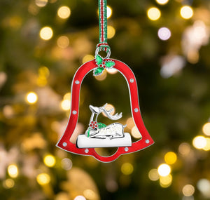 Newbridge Silverware Resting Reindeer Christmas Tree Decoration -New 2026