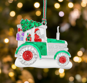 Newbridge Silverware Tractor Christmas Tree Decoration -New 2026