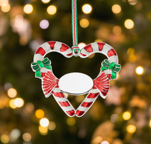 Newbridge Silverware Candy Cane Heart ChristmasTree Decoration -New 2026