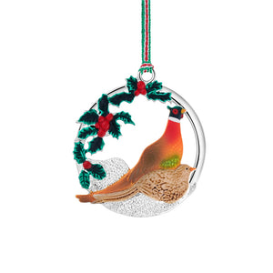 Newbridge Silverware Pheasants Christmas Tree Decoration