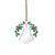 Newbridge Silverware Bell and Holly Christmas Tree Decoration