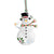 Newbridge Silverware Snowman with Robin Christmas Tree Decoration
