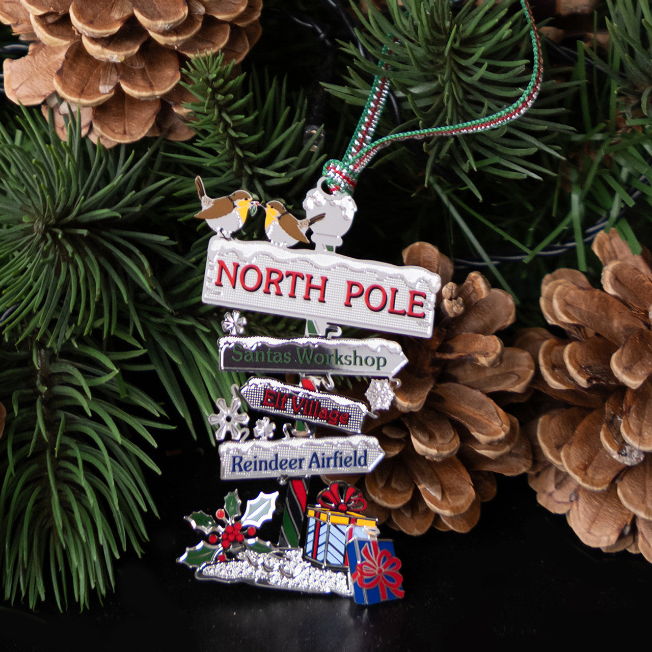 Newbridge Silverware North Pole Christmas Tree Decoration -New 2025