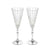 Newbridge Silverware Ornate Cut Glass Champagne Glass Set Of 2