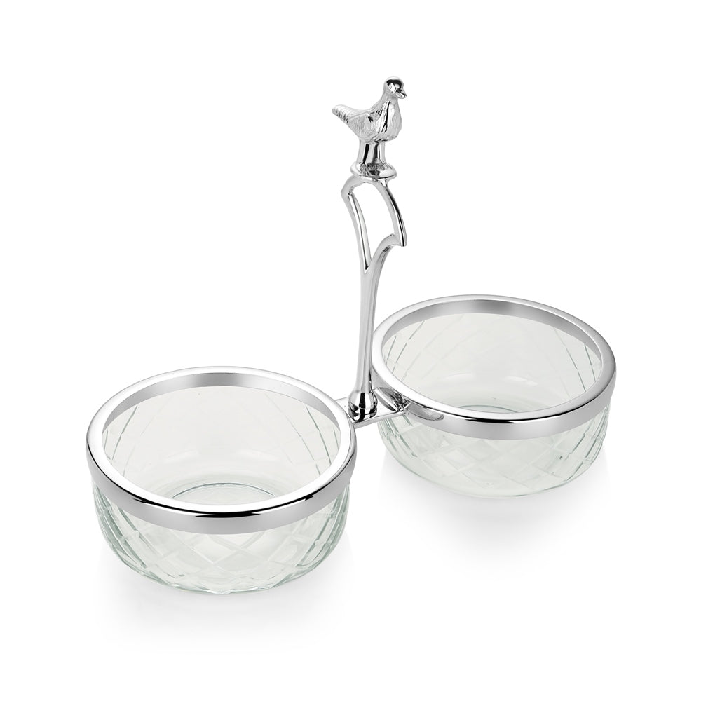 Newbridge Silverware  Cut Glass Appetiser Set