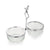 Newbridge Silverware  Cut Glass Appetiser Set