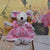 Powell Craft Mouse With Floral Dress 20cm