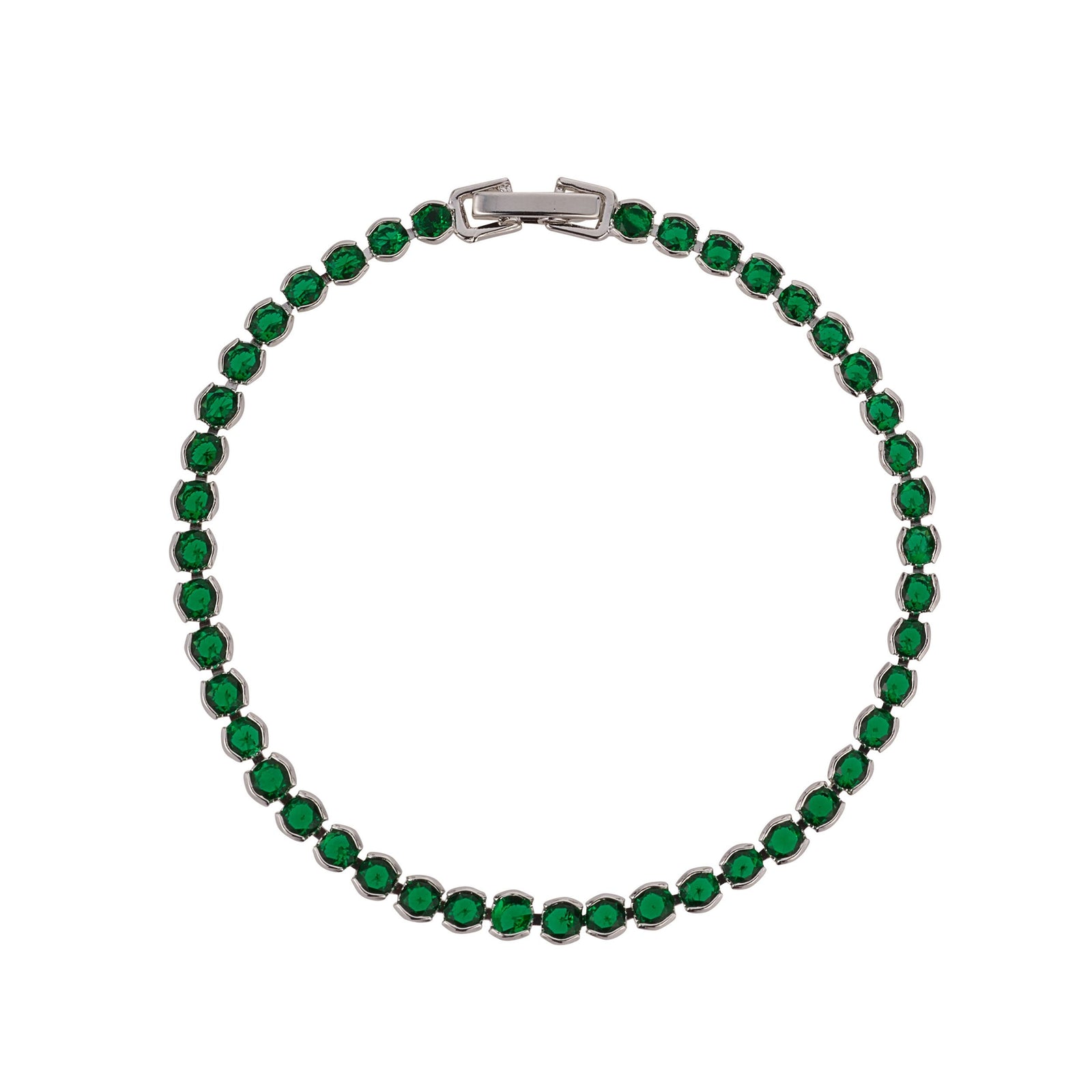 Knight & Day Dakota Emerald Tennis Bracelet