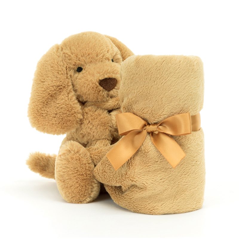 Jellycat Bashful Toffee Puppy Soother 34cm