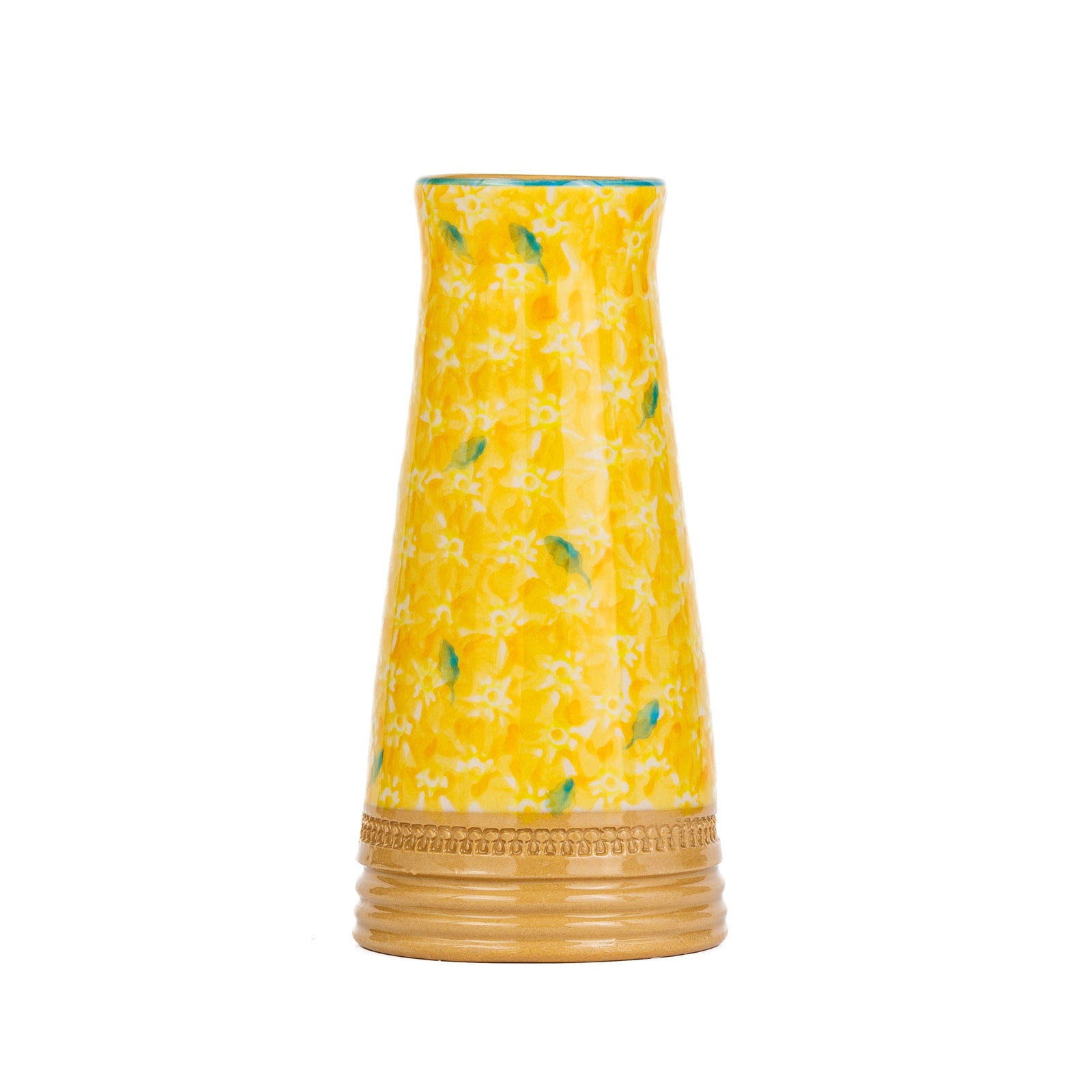 Nicholas Mosse Yellow Lawn Small Tapered Vase