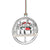 Newbridge Silverware Snowman Couple Round Christmas Tree Decoration-New 2024