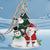 Newbridge Silverware Santa and Snowman Christmas Tree Decoration-New 2024