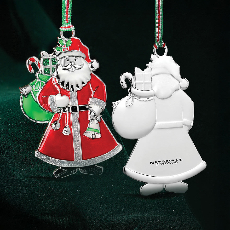 Newbridge Silverware Santa Claus Christmas Tree Decoration -New 2025
