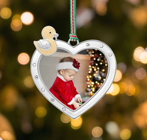 Newbridge Silverware Duck Photoframe Christmas Tree Decoration -New 2026