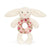 Jellycat Blossom Cream  Bunny Berry Ring Rattle