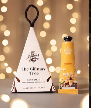 The Handmade Soap Company Giftmas Tree" Lemongrass and Cedarwood Hand Cream (30ml)