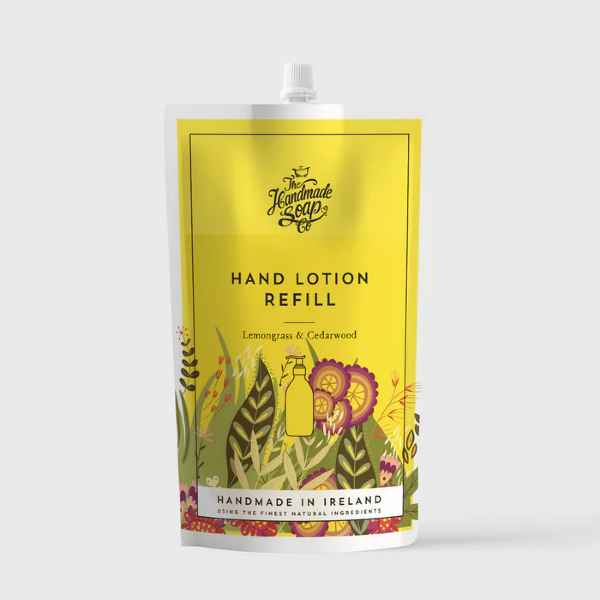 The Handmade Soap Co, Lemongrass and Cedarwood Hand Lotion Refill 500 ml