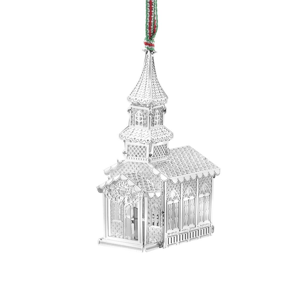 Newbridge Silverware Church Christmas Hanging Decoration