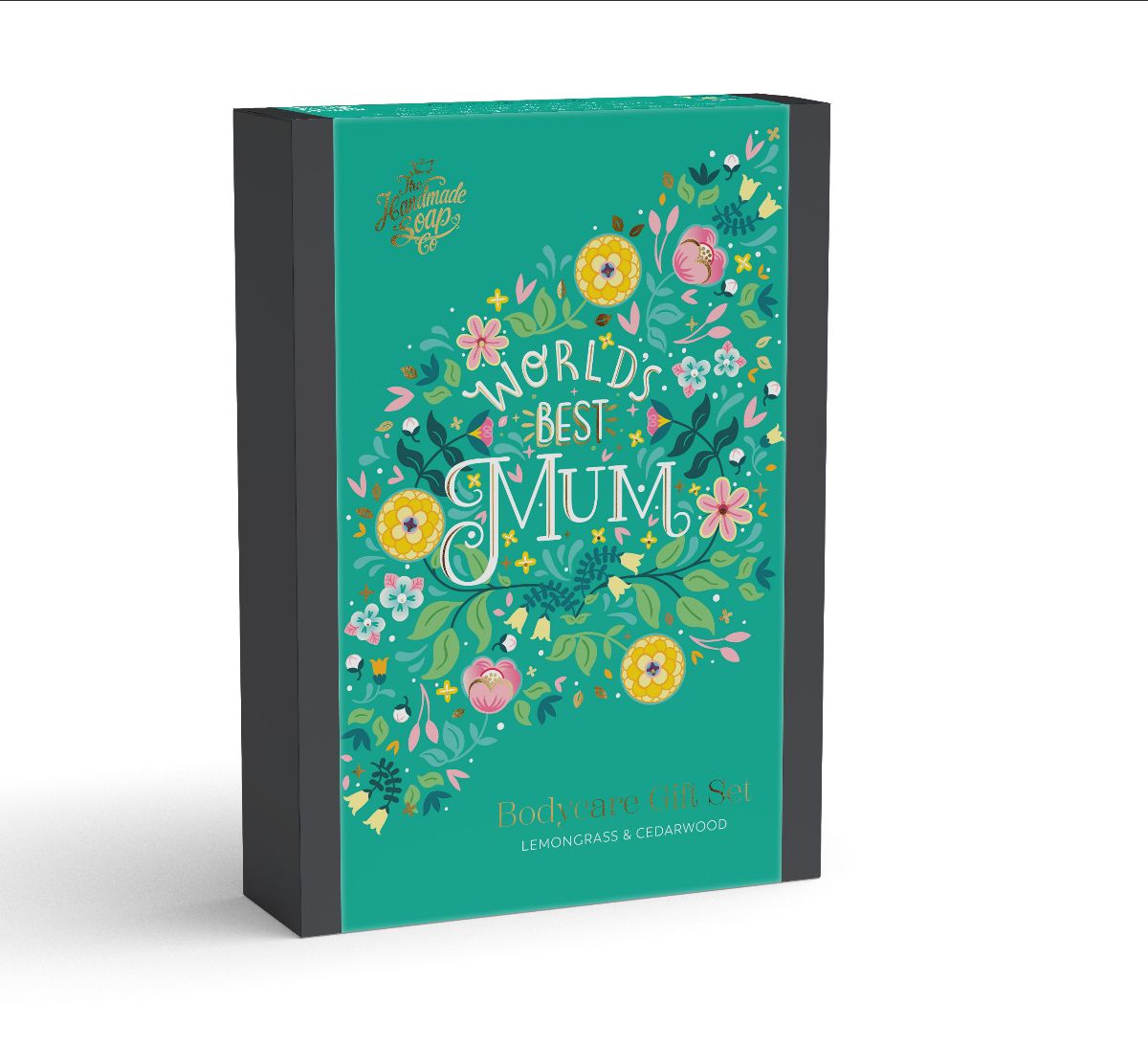 The Handmade Soap Company "Worlds Best Mum Gift Set" Lemongrass and Cedarwood