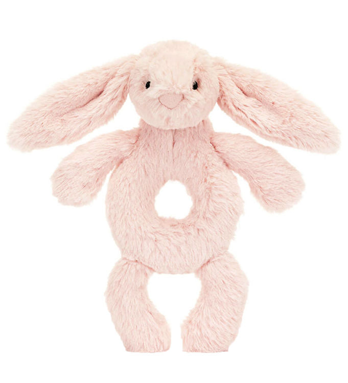 Jellycat Bashful Pink Ring Rattle