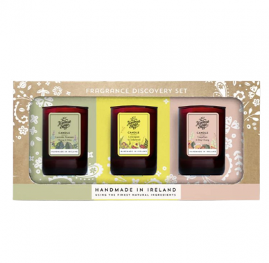 The Handmade Soap Company Fragrance Discovery Set-Trio Of Candles