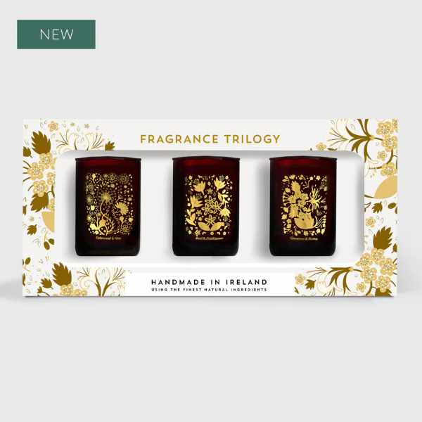 The Handmade Soap Company Fragrance Trilogy Set-Trio Of Candles